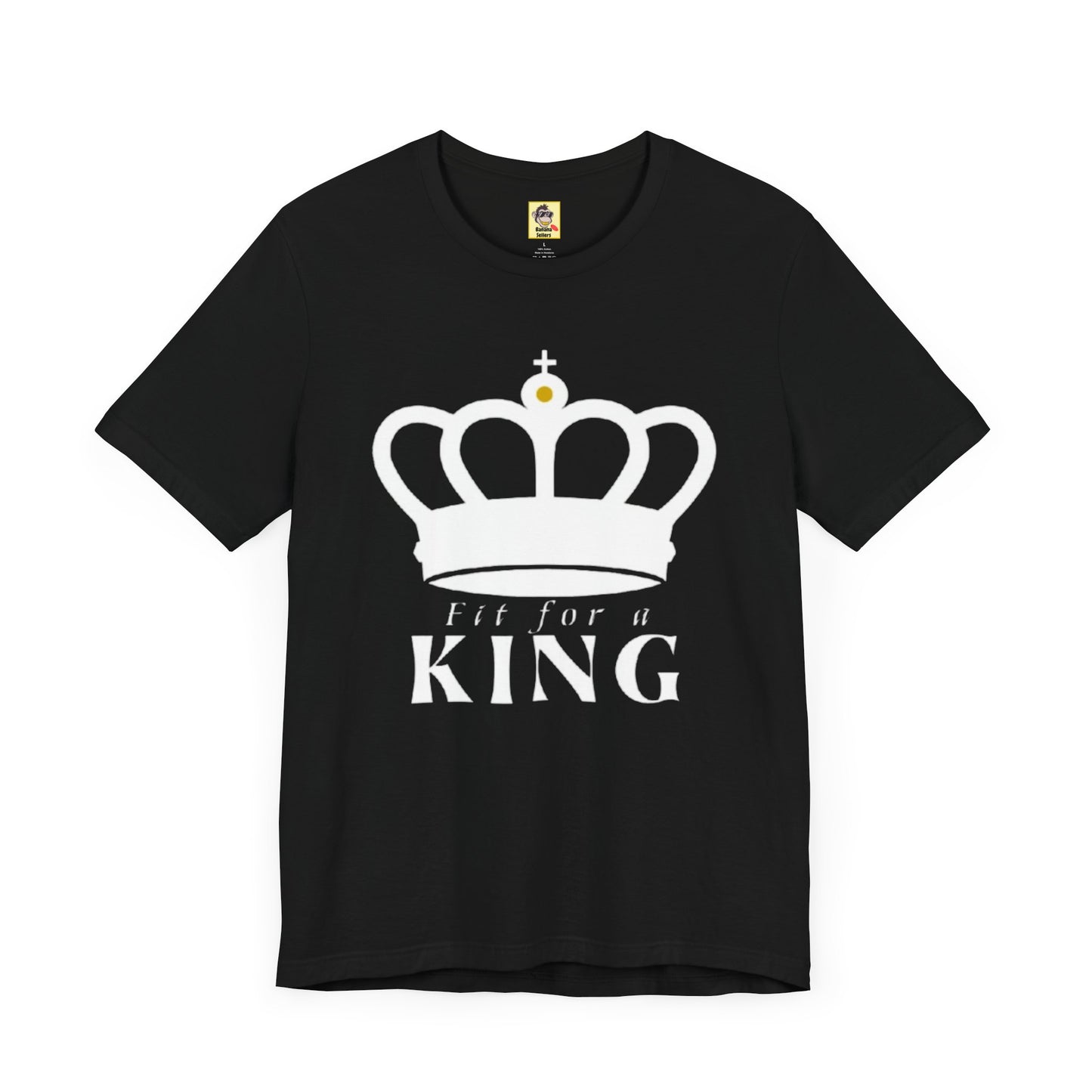 Fit for a King Unisex Jersey Tee - Stylish Crown Graphic Shirt